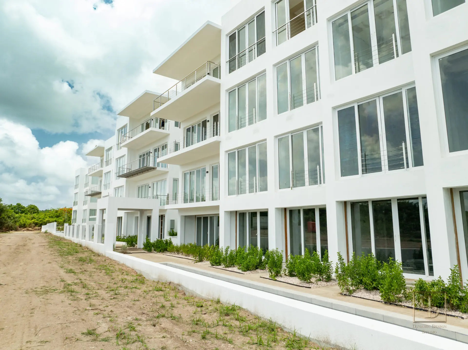 Belmont Gardens condominium buildings in Nevis